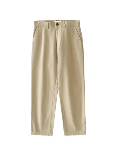 Studio Nicholson Bill High-rise Pocket Trousers In Neutral