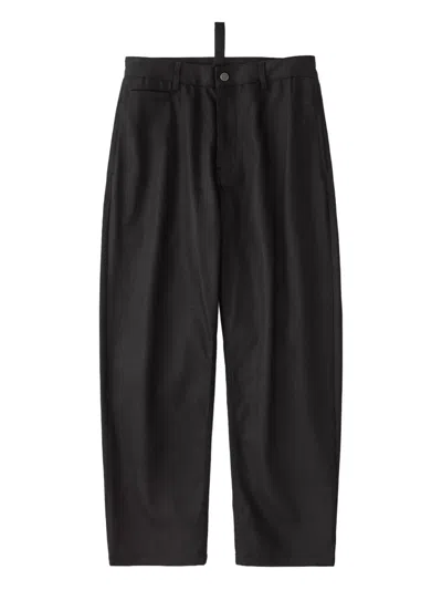 Studio Nicholson Bill High-waisted Front Jeans In Black