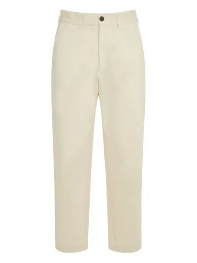 Studio Nicholson Bill Straight-leg Trousers In Neutrals