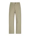Studio Nicholson Relaxed-fit Chino Pants With Buttoned Pockets In Nude