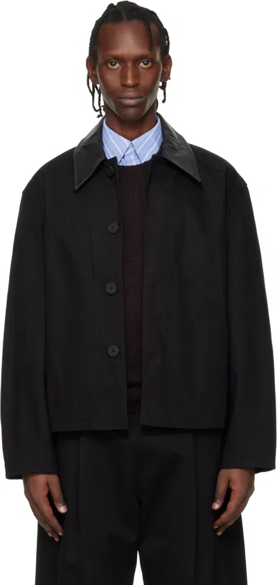 Studio Nicholson Black Aaron Levine Edition Dover Jacket