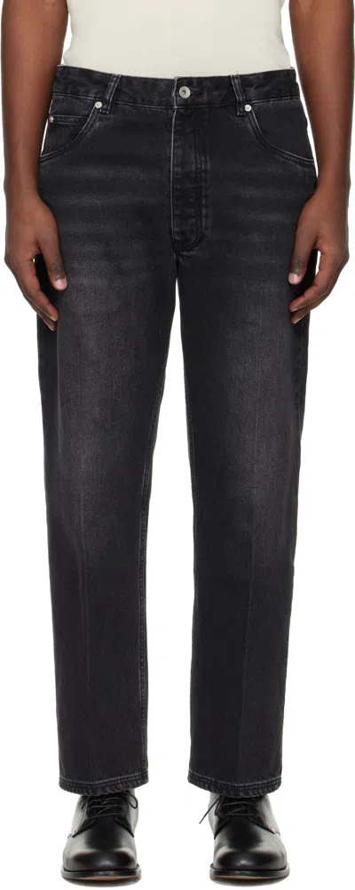 Studio Nicholson Black Aaron Levine Edition Windslow Jeans