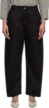 Studio Nicholson Black Chalco Jeans In Black