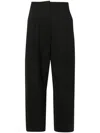 Studio Nicholson Wide Leg Cropped Trousers