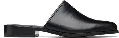 Studio Nicholson Black Barlow Slip-on Loafers