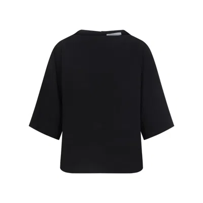 Studio Nicholson Black Basco Viscose T-shirt