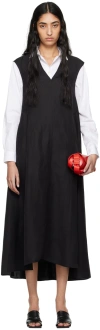 Studio Nicholson Beck Maxi Dress In Black