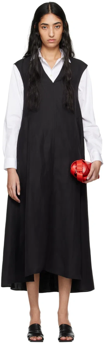 Studio Nicholson Black Beck Maxi Dress