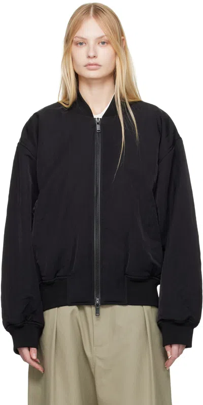 Studio Nicholson Black Blade Bomber Jacket