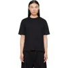 Studio Nicholson Bric T-shirt Blue Regular Fit In Black