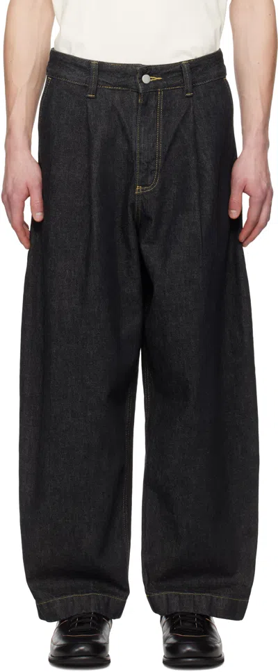 Studio Nicholson Black Bridges Jeans