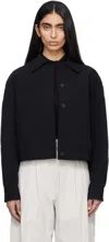 Studio Nicholson Calder Patch-pocket Jacket In Black