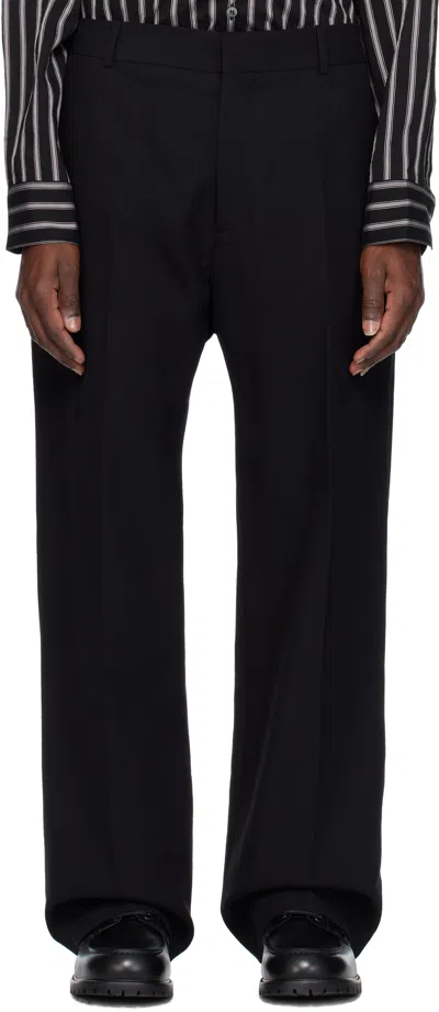 Studio Nicholson Black Circuit Trousers