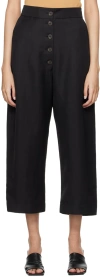 Studio Nicholson Black Pants In Black
