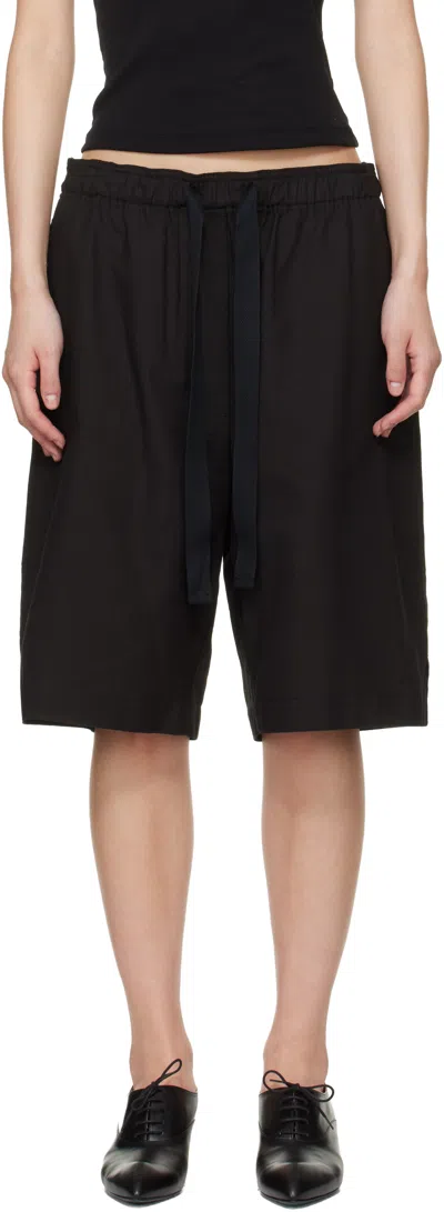 Studio Nicholson Black Demba Shorts