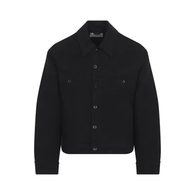 Studio Nicholson Black Derby Cropped Jacket