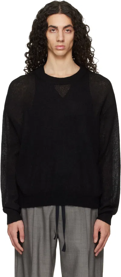Studio Nicholson Black Gulf Sweater
