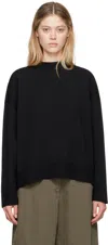 Studio Nicholson Black Idro Sweater In Black