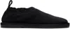 Studio Nicholson Black Korine Suede Slippers