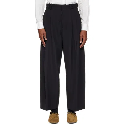 Studio Nicholson Black Line Tailored Trousers
