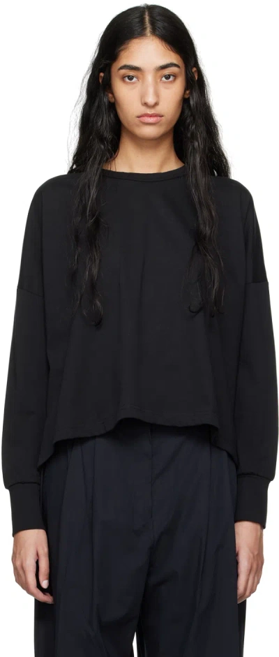 Studio Nicholson Black Loop Long Sleeve T-shirt