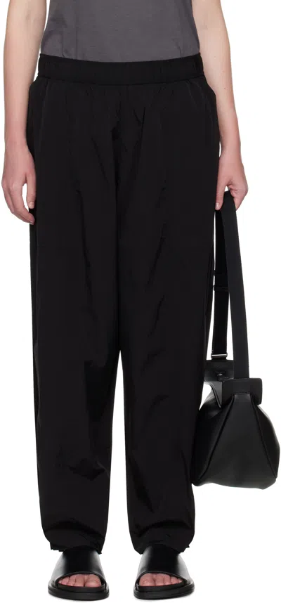 Studio Nicholson Black Lorca Trousers