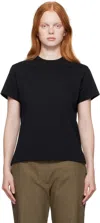 Studio Nicholson Black Marine T-shirt In Black
