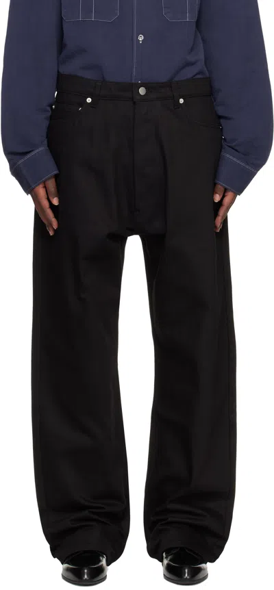 Studio Nicholson Black Marylebone Jeans
