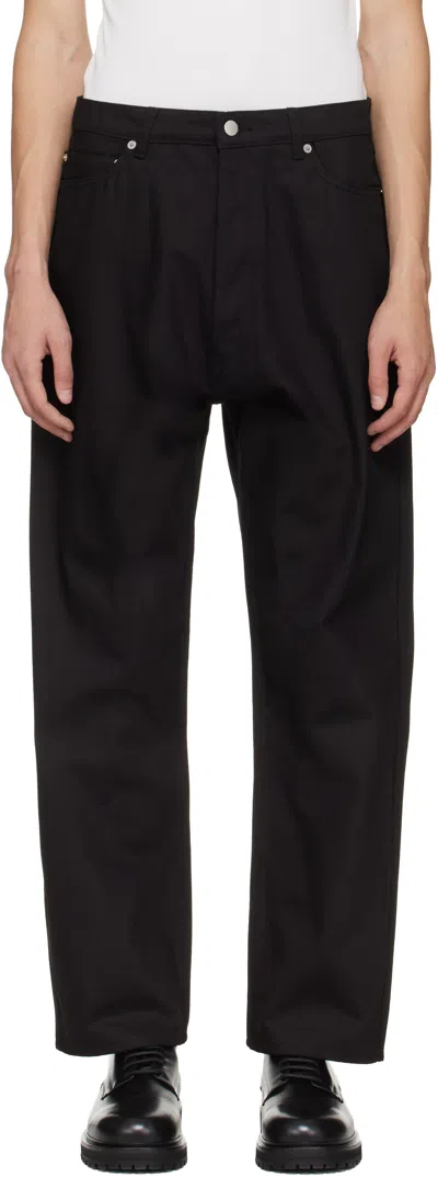 Studio Nicholson Black Marylebone Jeans