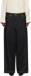 Studio Nicholson Black Neive Jeans In Black