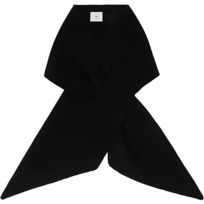 Studio Nicholson Black Noah Scarf