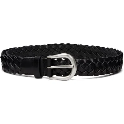 Studio Nicholson Black Plaited Belt