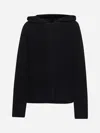 Studio Nicholson Black Pocono Hooded Sweater