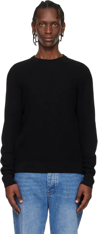 Studio Nicholson Black Portland Knit Sweater