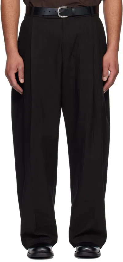 Studio Nicholson Black Pull Trousers