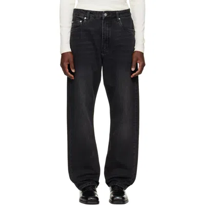 Studio Nicholson Black Riso Straight Leg Jeans
