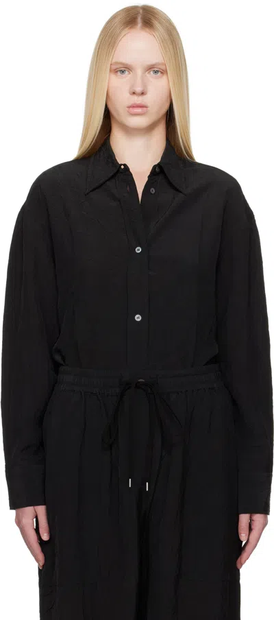 Studio Nicholson Black Rouen Shirt