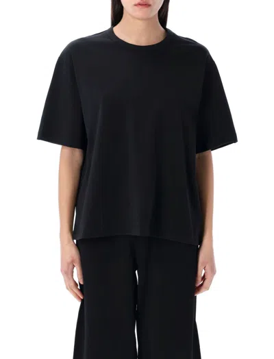 Studio Nicholson Black Solid Crew Neck T-shirt