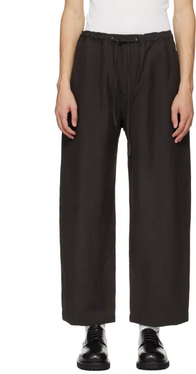 Studio Nicholson Black Sonny Trousers