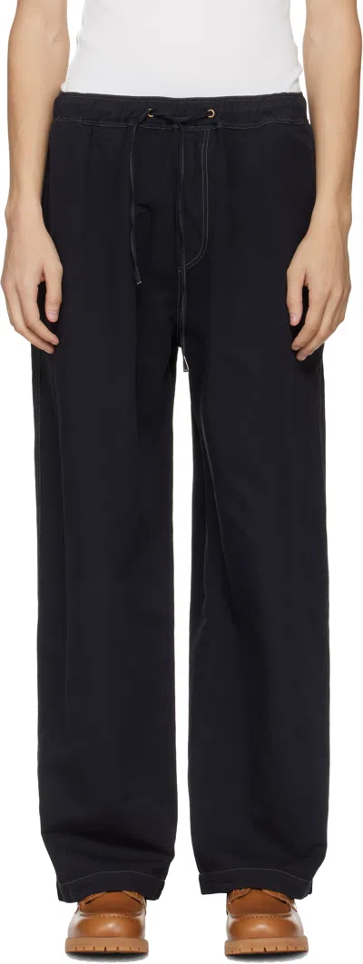 Studio Nicholson Black Sonny Trousers