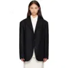 Studio Nicholson Black Sono Blazer In Black