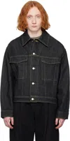 Studio Nicholson Klassische Jeansjacke In Black