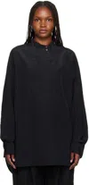 Studio Nicholson Black Valle Shirt In Black