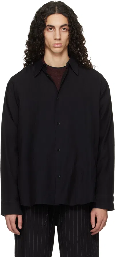 Studio Nicholson Black View Shirt