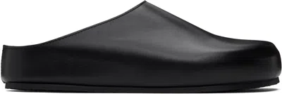Studio Nicholson Black Wearing Slip-on Loafers