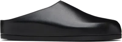 Studio Nicholson Black Wearing Slip-on Loafers