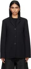 Studio Nicholson Weston Single-breasted Blazer In Black