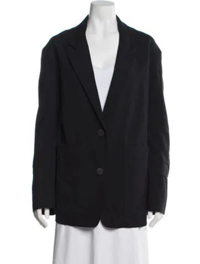 Pre-owned Studio Nicholson Blazer In Blue