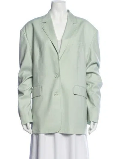 Pre-owned Studio Nicholson Blazer In Green