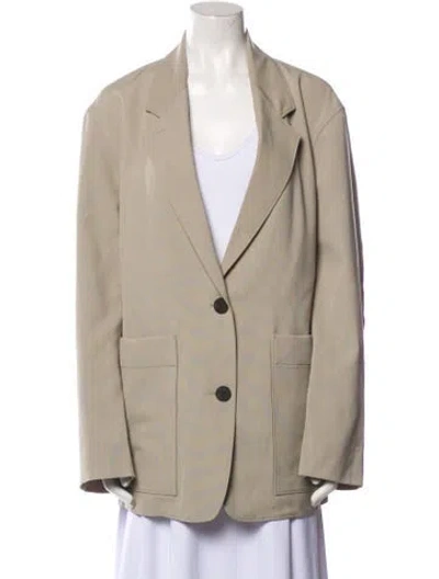 Pre-owned Studio Nicholson Blazer In Neutral